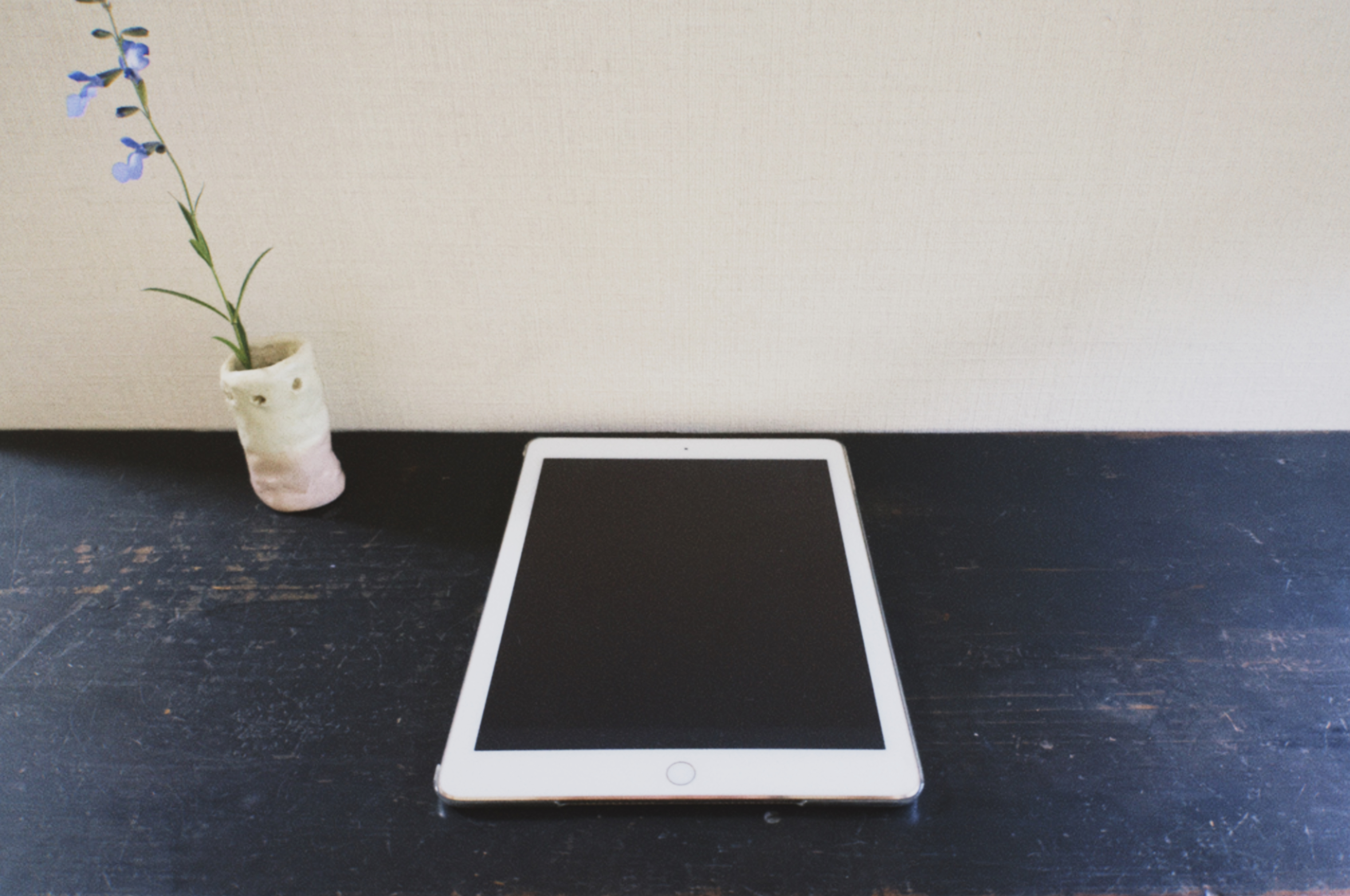 テーブルの上のiPad Air2