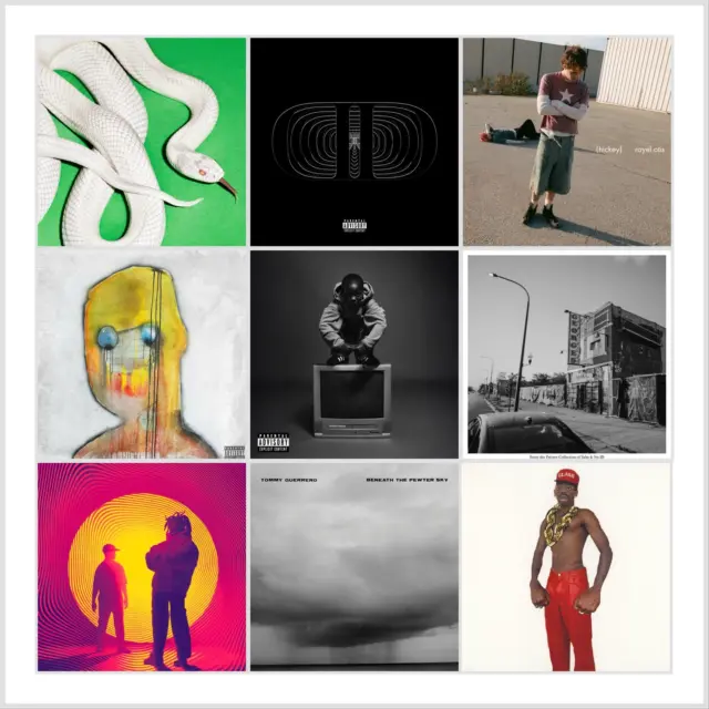 #aoty2025
今年よく聴いた9枚
順不同
一貫性のなさがよく表れていますね

Tyler, the Creator - DON'T TAP THE GLASS
Deftones - Private Music
Joey Bada$$ - Lonely At The Top
Lil Tecca - DOPAMINE
Royel Otis - hickey
Kal Banx - RHODA
Saba and No ID - From the Private Collection of Saba and No ID
Juicy J & Logic - Live And In Color
Tommy Guerrero - Beneath the Pewter Sky

#アルバムオブザイヤー #albumoftheyear #2025