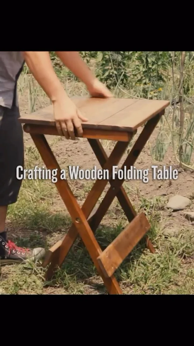 Crafting a Wooden Folding Table
フォールディングテーブル作り

Crafting a new piece for the homestead

#homestead #cabinlife #田舎暮らし
#woodworking #diy